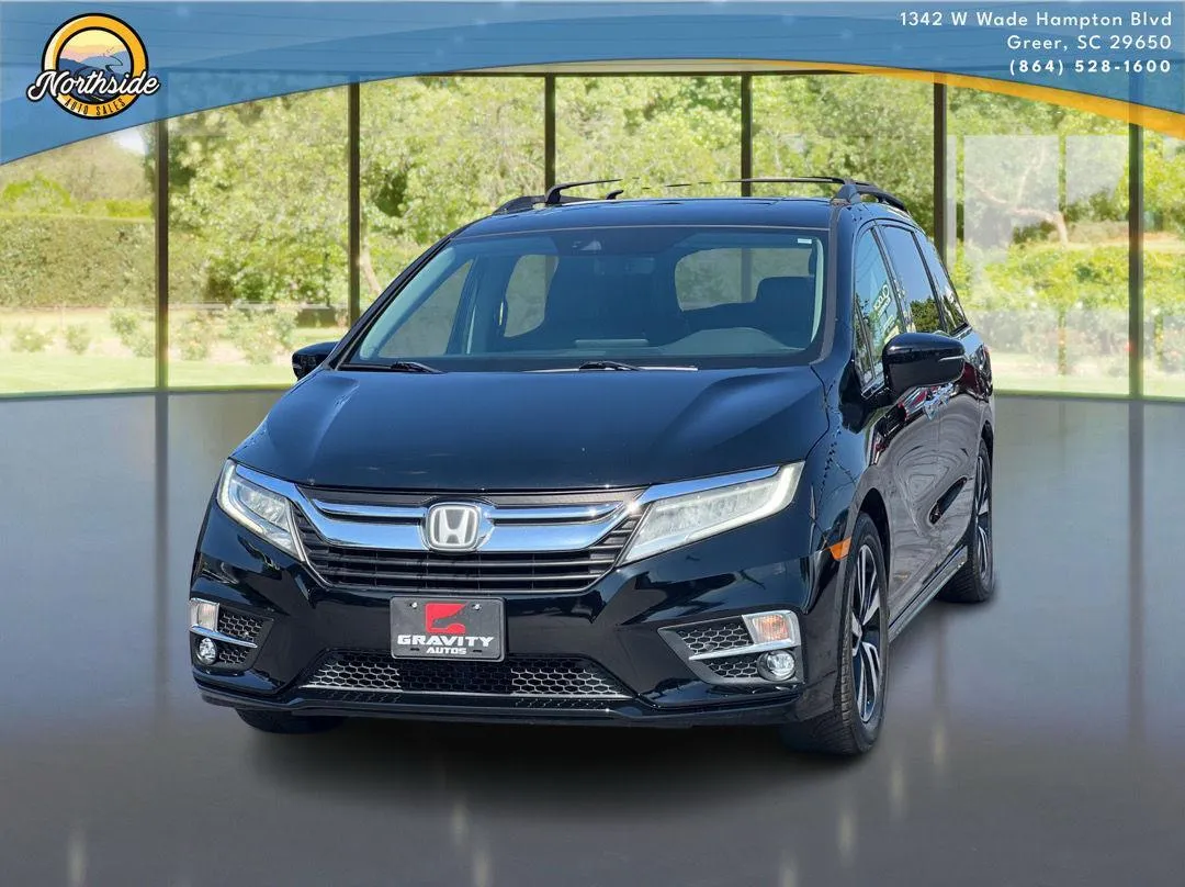 Black 2018 Honda Odyssey Elite for sale in Greer, SC