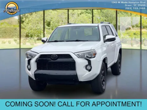 White 2019 Toyota 4Runner SR5 for sale in Greer, SC