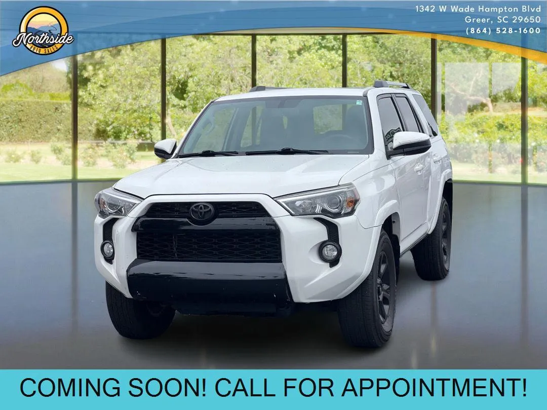 White 2019 Toyota 4Runner SR5 for sale in Greer, SC