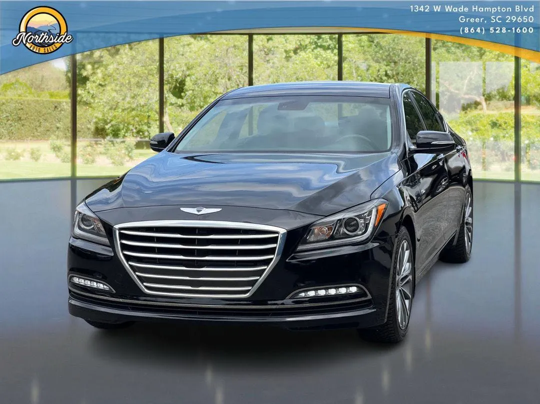 Black 2016 Hyundai Genesis 3.8L for sale in Greer, SC