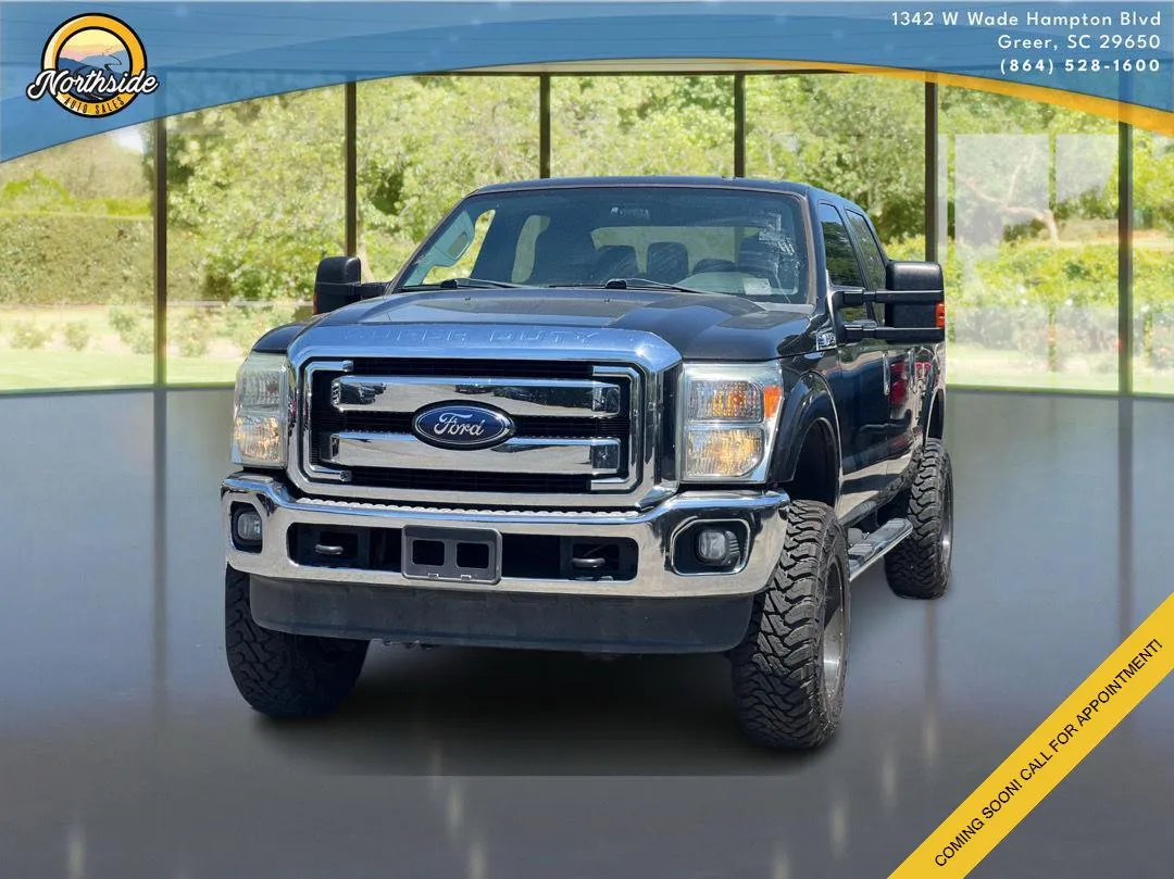 Black 2015 Ford Super Duty F-250 XLT for sale in Greer, SC