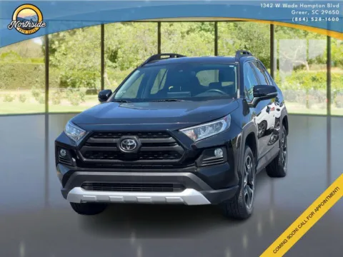 Black 2021 Toyota RAV4 Adventure for sale in Greer, SC