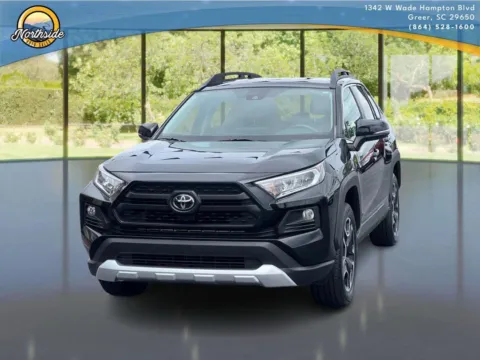 Black 2021 Toyota RAV4 Adventure for sale in Greer, SC