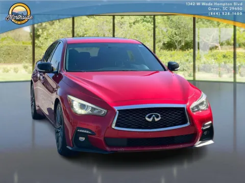 Photos of 2018 INFINITI Q50 RED SPORT 400 for sale in Greer, SC at Northside Auto Sales