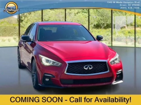 Photos of 2018 INFINITI Q50 RED SPORT 400 for sale in Greer, SC at Northside Auto Sales