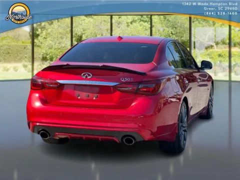 More photos of 2018 INFINITI Q50 RED SPORT 400 at Northside Auto Sales, SC