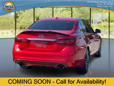 More photos of 2018 INFINITI Q50 RED SPORT 400 at Northside Auto Sales, SC