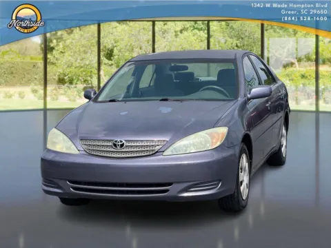 Blue 2002 Toyota Camry LE for sale in Greer, SC