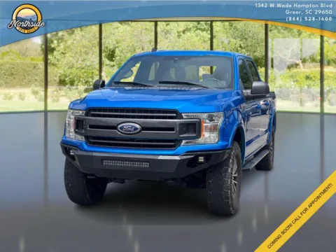 Blue 2019 Ford F-150 XLT for sale in Greer, SC