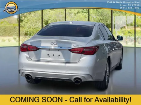 Another view of 2018 INFINITI Q50 3.0t LUXE for sale in Greer, SC at Northside Auto Sales