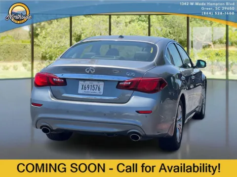 Another view of 2015 INFINITI Q70 3.7 for sale in Greer, SC at Northside Auto Sales