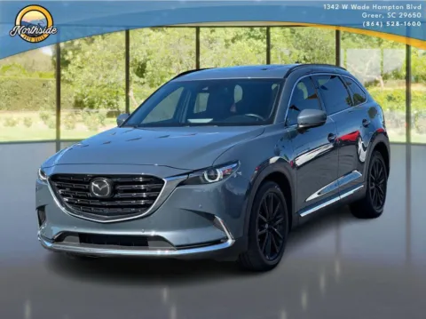 Gray 2021 Mazda CX-9 Carbon Edition for sale in Greer, SC