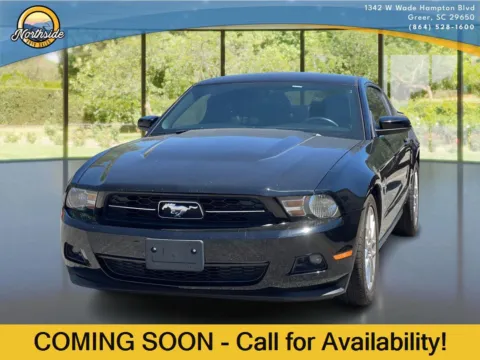 Black 2012 Ford Mustang V6 for sale in Greer, SC