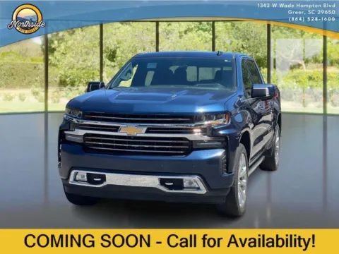 Blue 2019 Chevrolet Silverado 1500 High Country for sale in Greer, SC