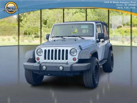 Silver 2012 Jeep Wrangler Sport for sale in Greer, SC