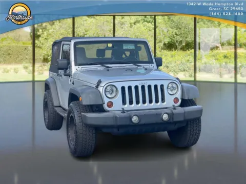 Another view of 2012 Jeep Wrangler Sport for sale in Greer, SC at Northside Auto Sales