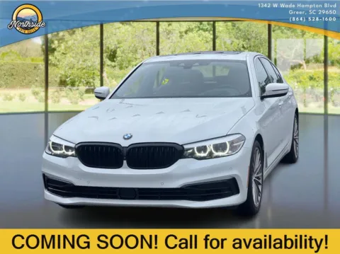 White 2020 BMW 5 Series 540i for sale in Greer, SC