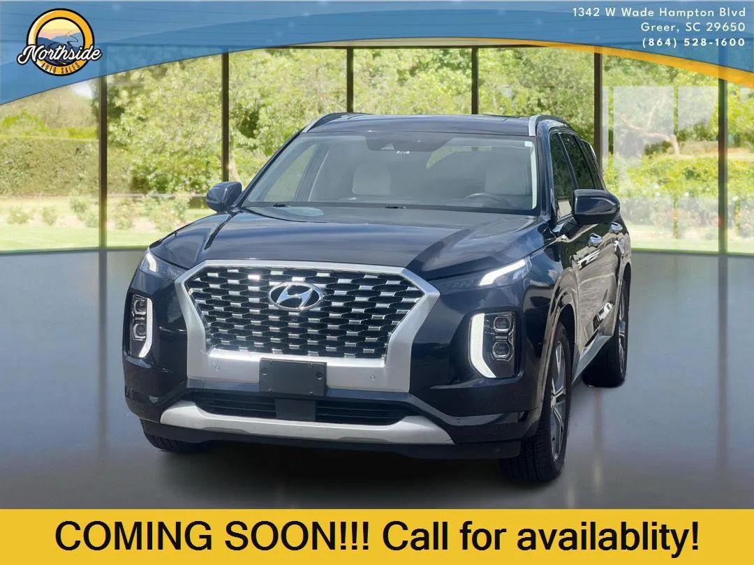 Blue 2021 Hyundai Palisade Limited for sale in Greer, SC