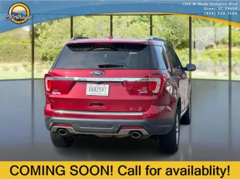 Photos of 2018 Ford Explorer XLT for sale in Greer, SC at Northside Auto Sales