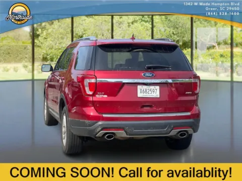 Another view of 2018 Ford Explorer XLT for sale in Greer, SC at Northside Auto Sales