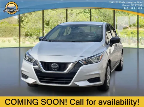 Silver 2021 Nissan Versa S for sale in Greer, SC