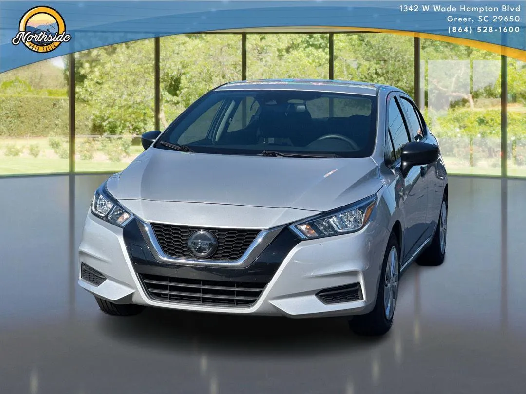 Silver 2021 Nissan Versa S for sale in Greer, SC