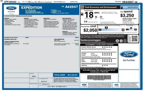 Photos of 2017 Ford Expedition XLT for sale in Greer, SC at Northside Auto Sales