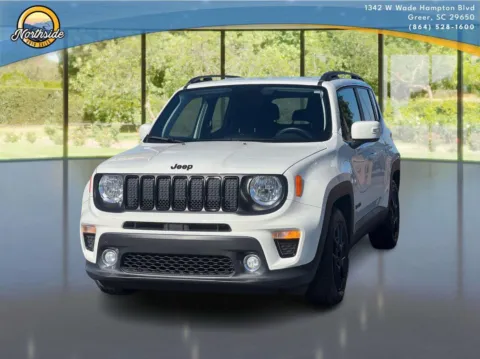 White 2020 JEEP Renegade Altitude for sale in Greer, SC