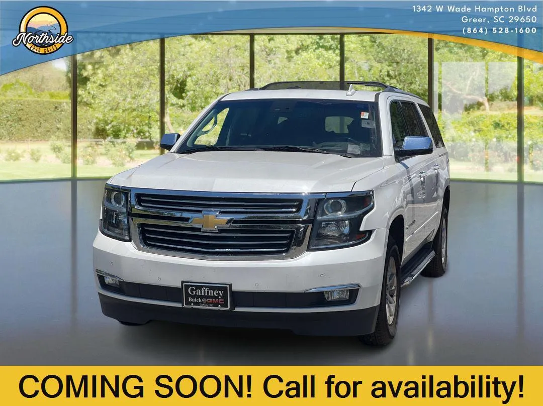 White 2018 Chevrolet Suburban Premier for sale in Greer, SC