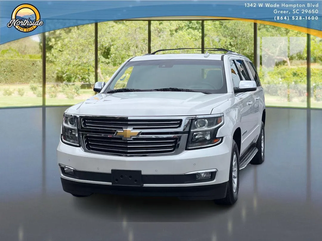 White 2018 Chevrolet Suburban Premier for sale in Greer, SC