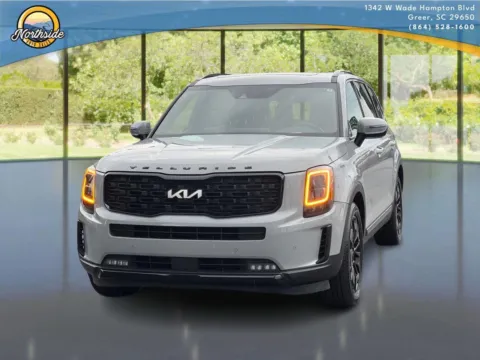 Gray 2022 Kia Telluride SX for sale in Greer, SC