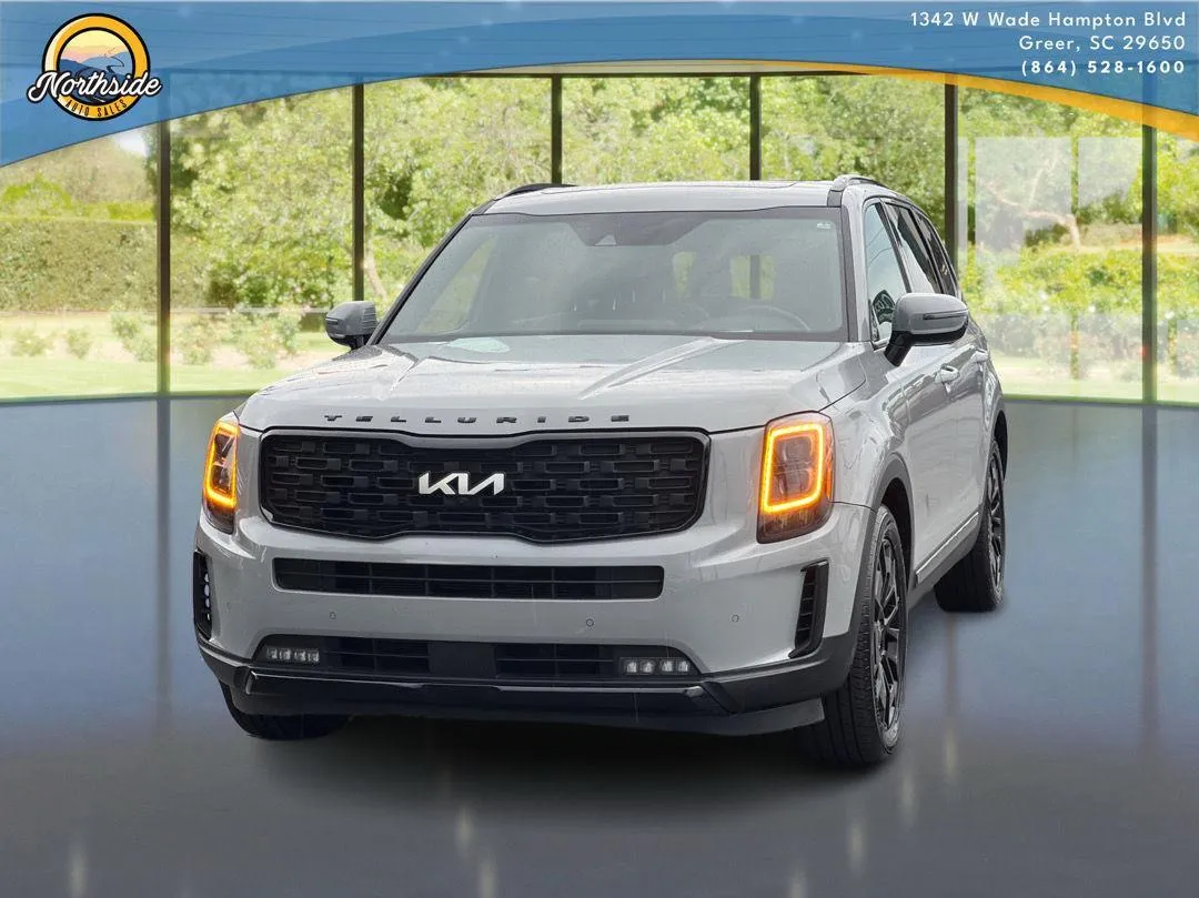 Gray 2022 Kia Telluride SX for sale in Greer, SC