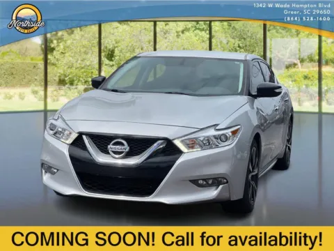 Silver 2017 Nissan Maxima SV for sale in Greer, SC