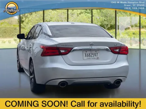 Another view of 2017 Nissan Maxima SV for sale in Greer, SC at Northside Auto Sales