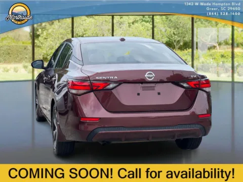 Photos of 2023 Nissan Sentra SV for sale in Greer, SC at Northside Auto Sales
