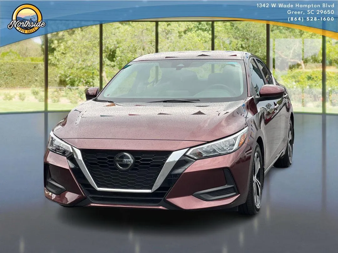 Red 2023 Nissan Sentra SV for sale in Greer, SC