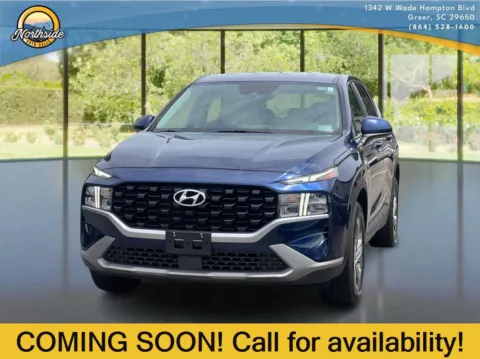 Blue 2023 Hyundai Santa Fe SE for sale in Greer, SC