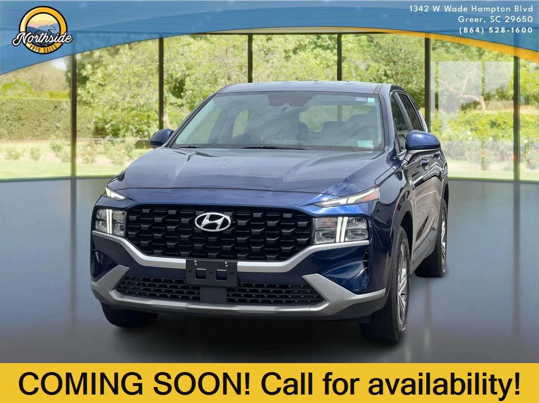 Blue 2023 Hyundai Santa Fe SE for sale in Greer, SC