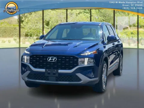 Blue 2023 Hyundai Santa Fe SE for sale in Greer, SC