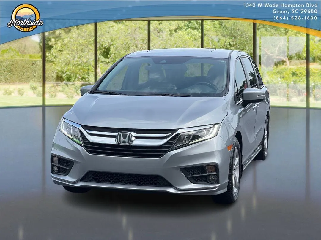Silver 2019 Honda Odyssey EX-L w/Navi w/RES for sale in Greer, SC