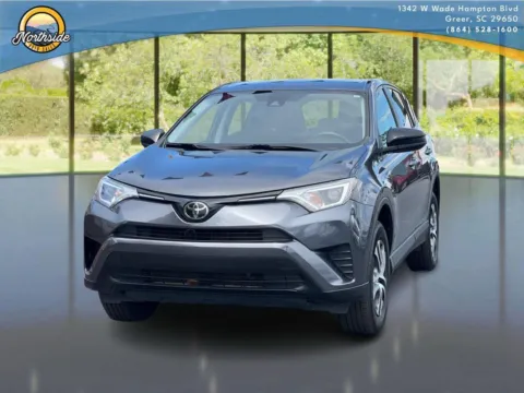 Gray 2018 Toyota RAV4 LE for sale in Greer, SC