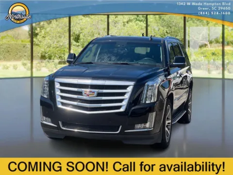 Black 2017 CADILLAC ESCALADE LUXU for sale in Greer, SC