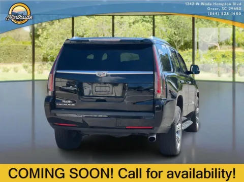 Another view of 2017 CADILLAC ESCALADE LUXU for sale in Greer, SC at Northside Auto Sales