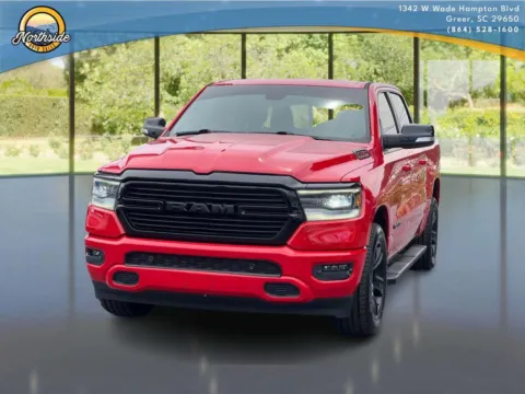 Red 2021 Ram 1500 Big Horn for sale in Greer, SC