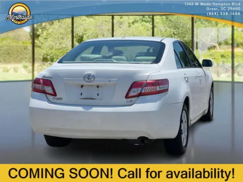 Another view of 2010 Toyota Camry LE for sale in Greer, SC at Northside Auto Sales