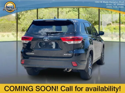 Photos of 2019 TOYOTA HIGHLANDER for sale in Greer, SC at Northside Auto Sales