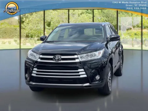 Black 2019 TOYOTA HIGHLANDER for sale in Greer, SC