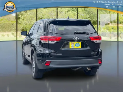 Another view of 2019 TOYOTA HIGHLANDER for sale in Greer, SC at Northside Auto Sales