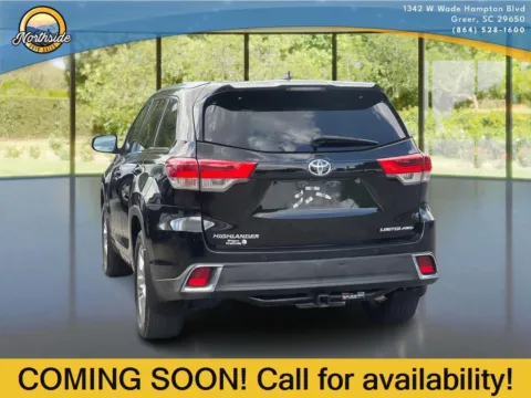 Photos of 2019 Toyota Highlander Limited for sale in Greer, SC at Northside Auto Sales
