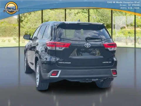 Another view of 2019 Toyota Highlander Limited for sale in Greer, SC at Northside Auto Sales